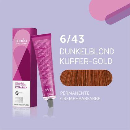 LONDA Cremehaarfarbe 6/43