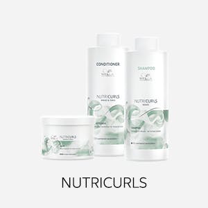 Nutricurls professional care line by Wella