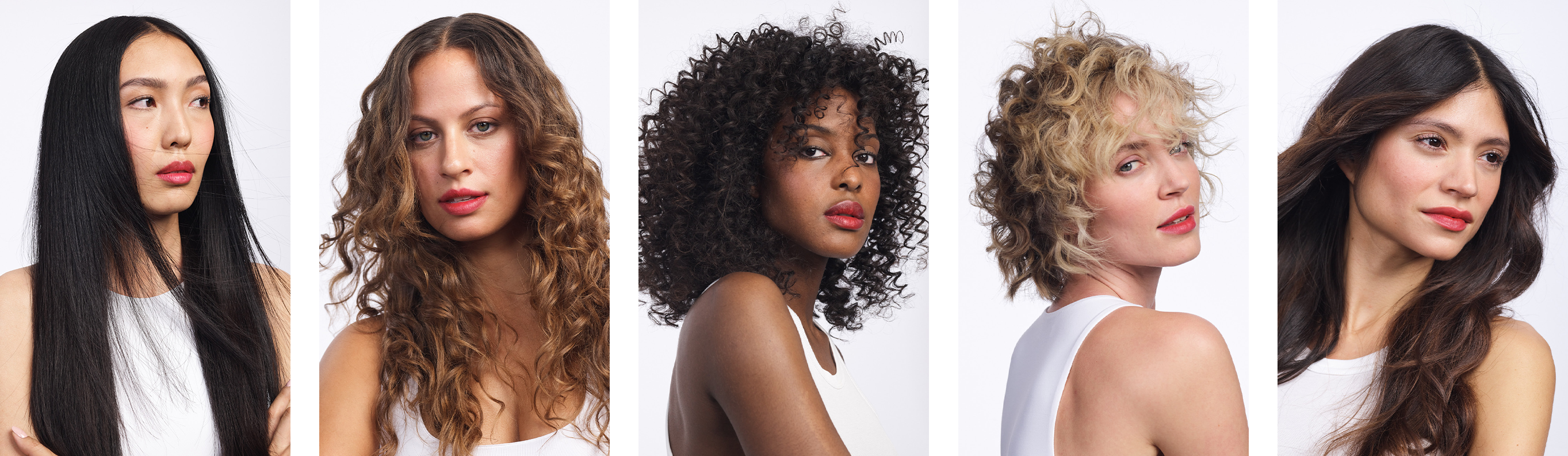 All hair types: STRAIGHT, WAVY, CURLY AND COILY