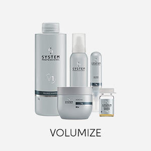System Professional Volumize care line for fine hair for dedicated care for every hair texture